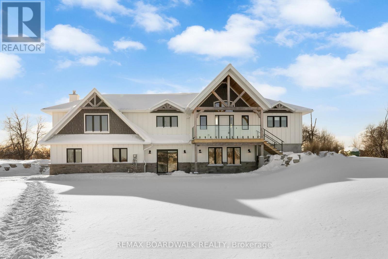 Custom Linwood Home.  View from Westar Farm Way