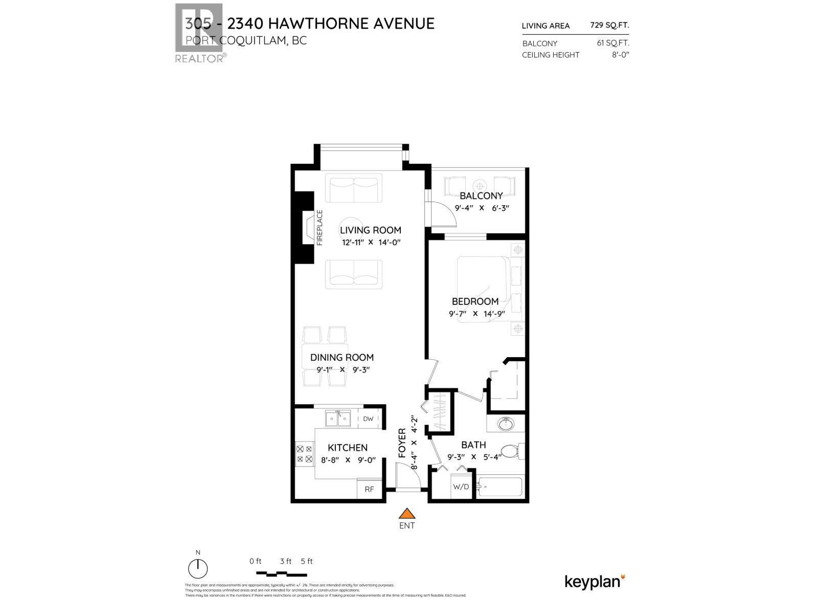 305 2340 HAWTHORNE AVENUE, Port Coquitlam
