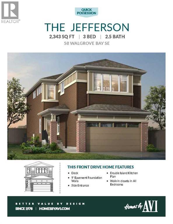 Single Family House for Sale in  Walgrove Bay SE Walden Calgary 