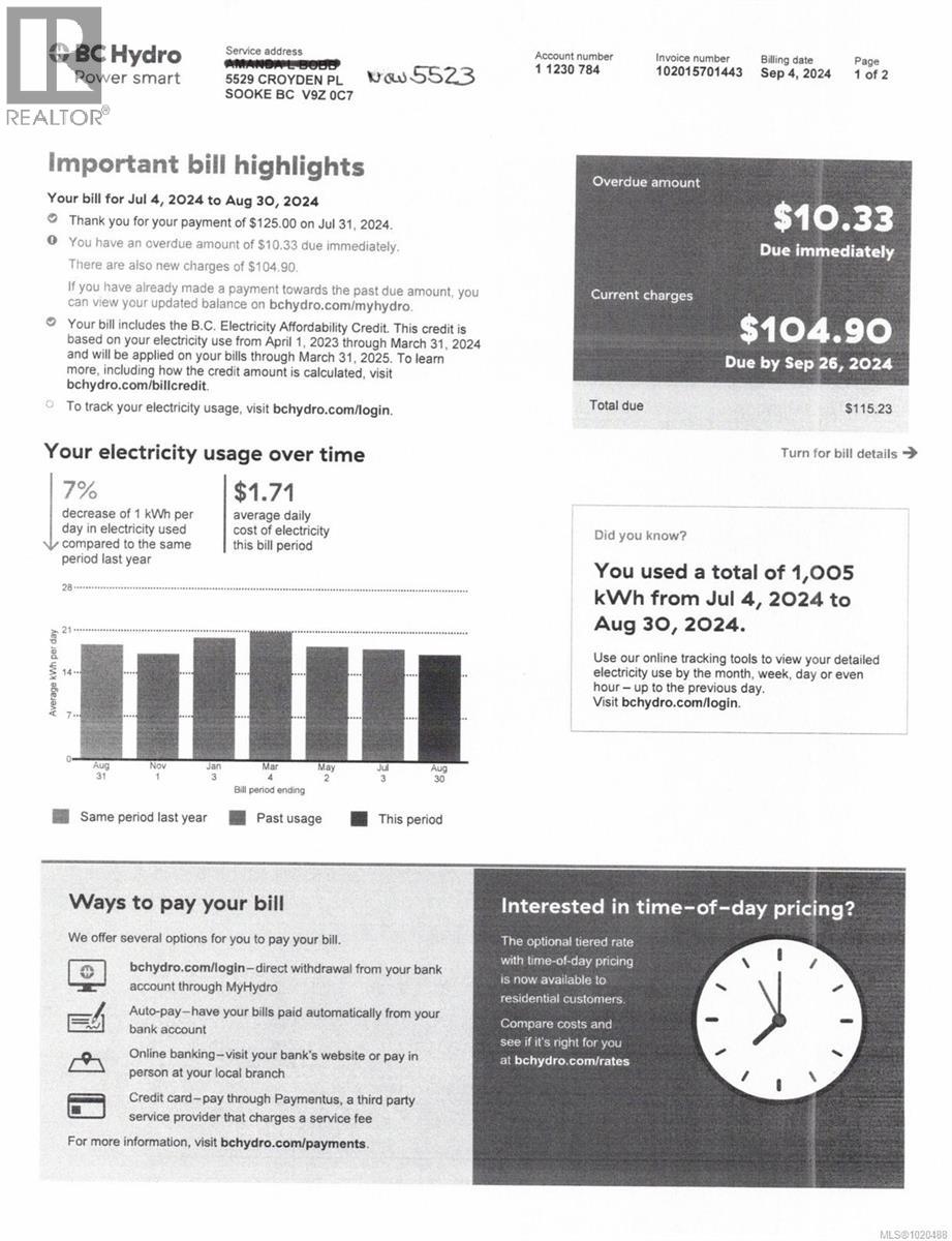 5523 Croydon Pl, Sooke