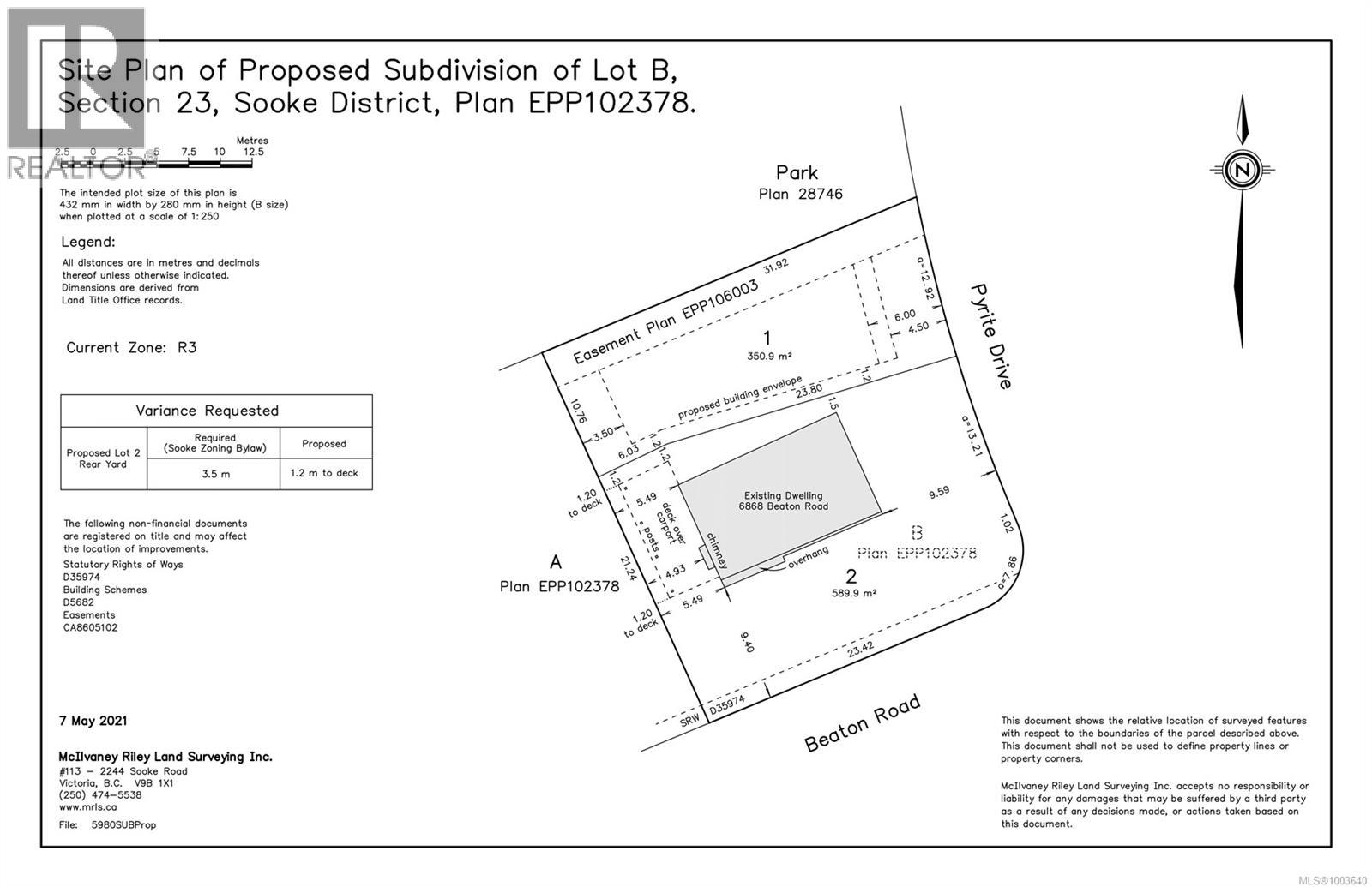 Proposed Lot 1 Pyrite Drive, Sooke