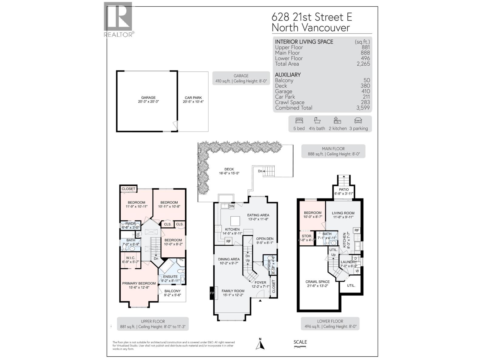 628 E 21ST STREET, North Vancouver