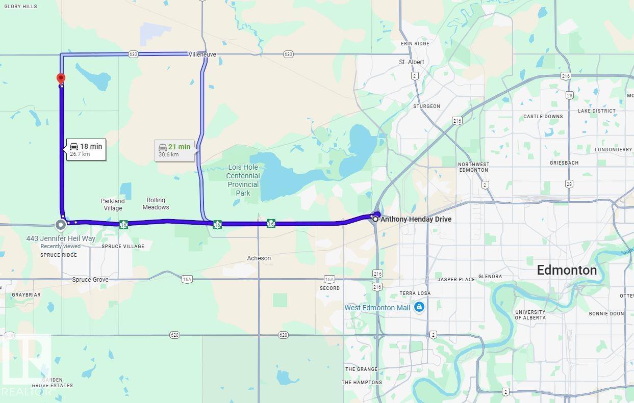 #1 54030 RGE ROAD 274, Rural Parkland County