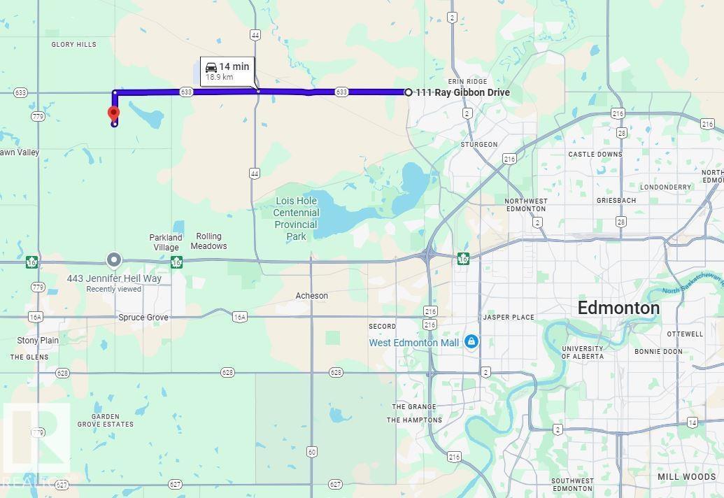 #1 54030 RGE ROAD 274, Rural Parkland County