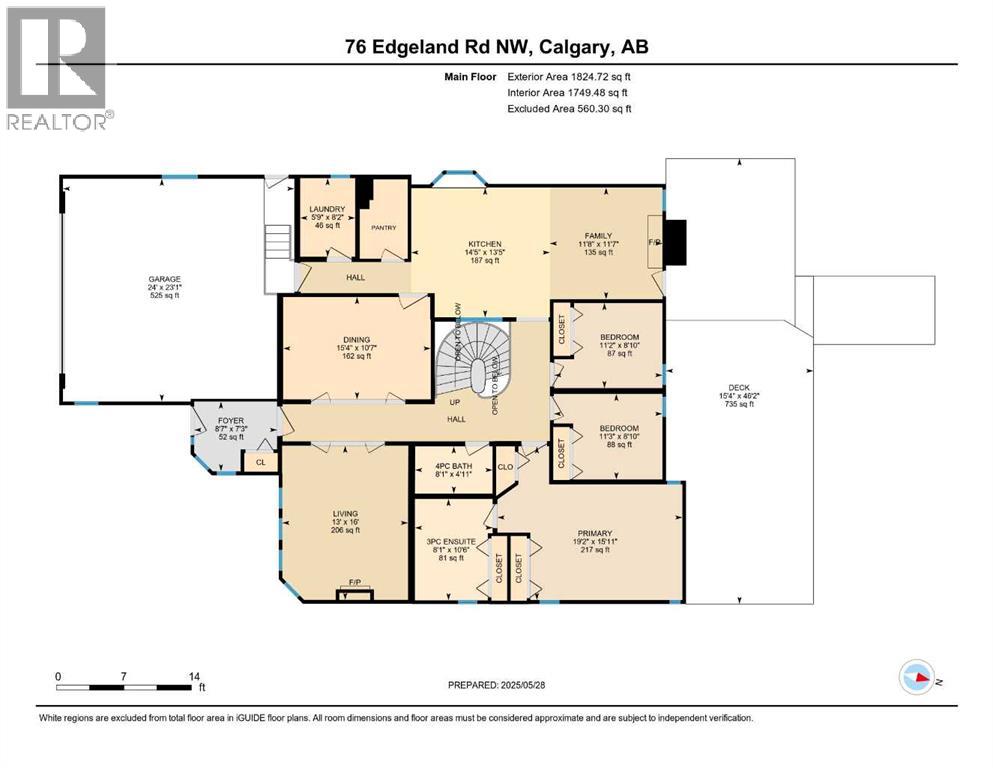 Single Family House Bungalow for Sale in  Edgeland Road NW Edgemont Calgary 