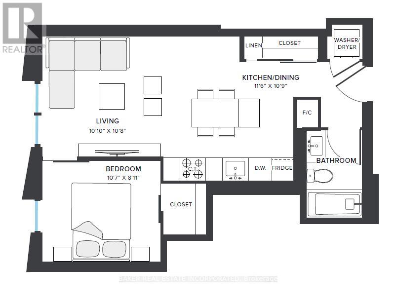 1003 - 181 MILL STREET - Main photo, Toronto (Waterfront Communities), Ontario