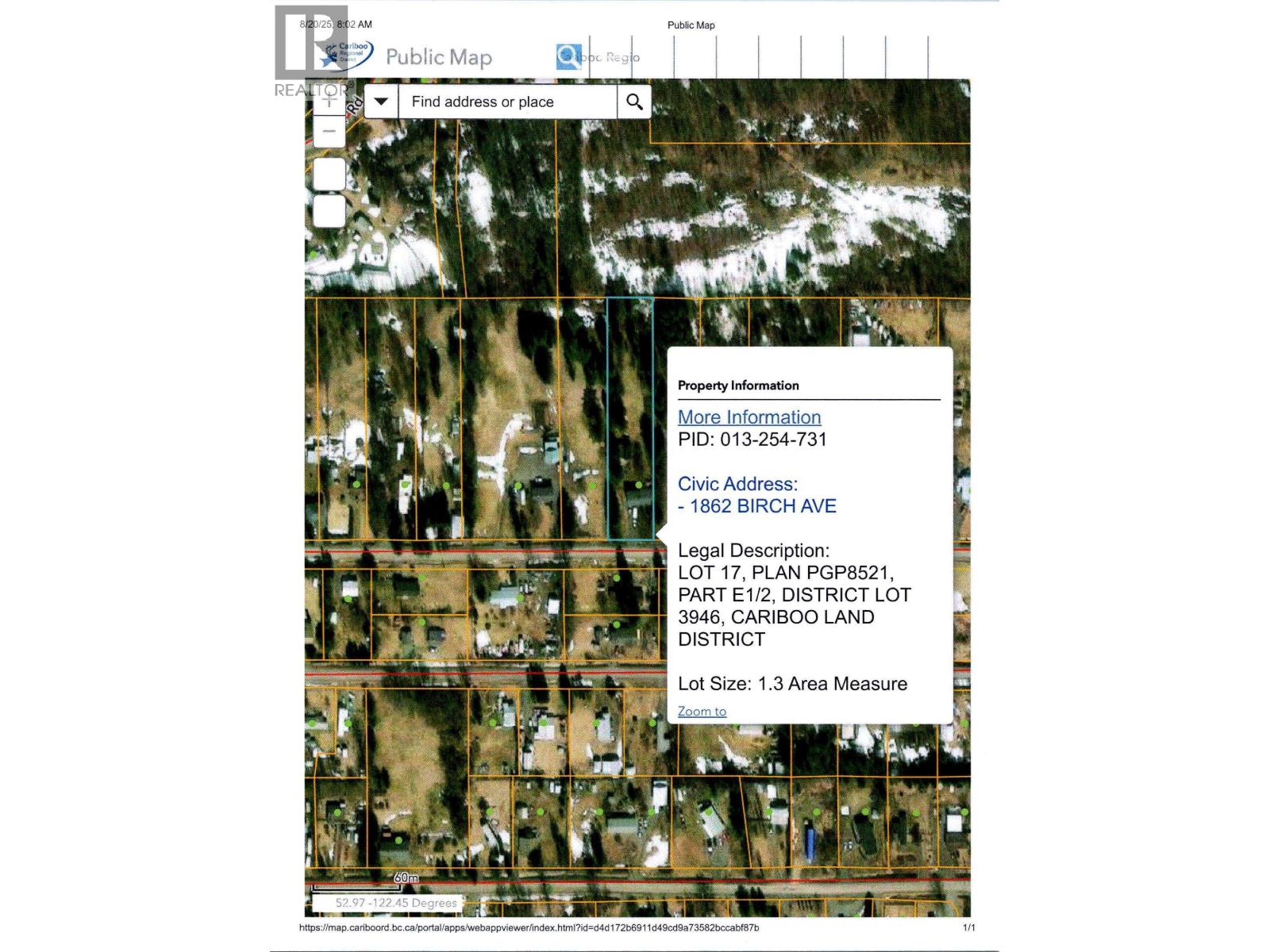 1862 BIRCH AVENUE, Quesnel