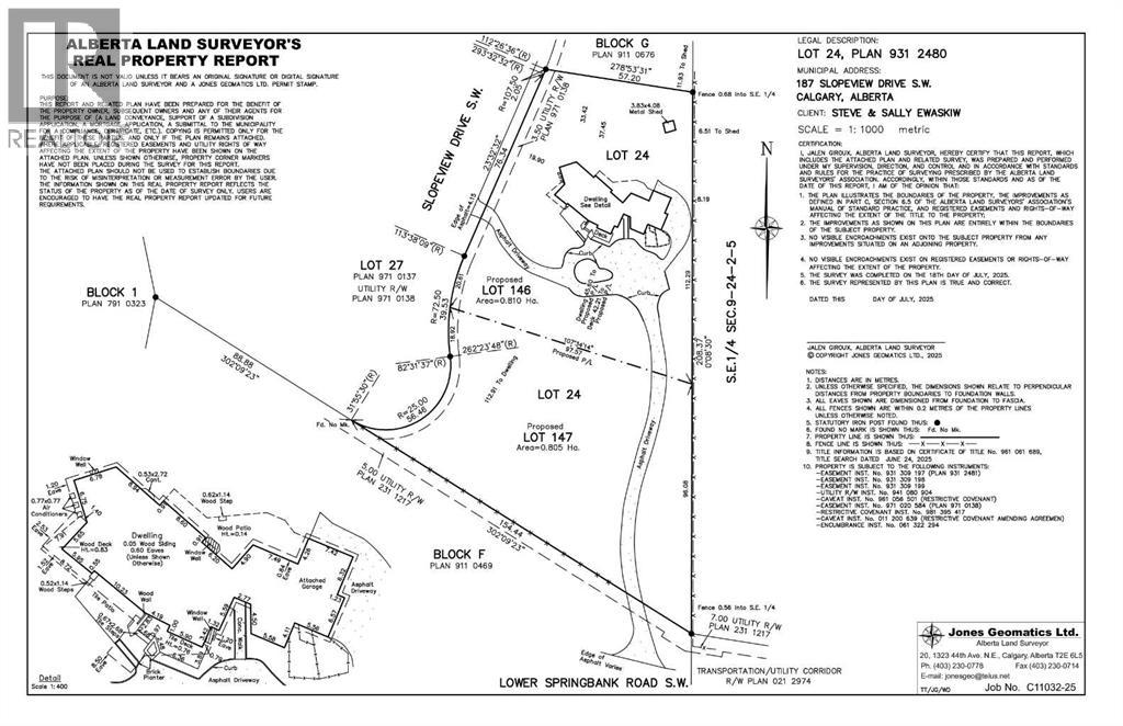 Single Family House Bungalow for Sale in  Slopeview Drive SW Springbank Hill Calgary 