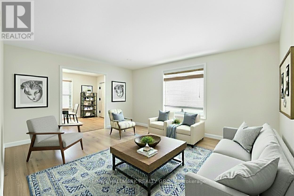 Main floor living - Virtually staged