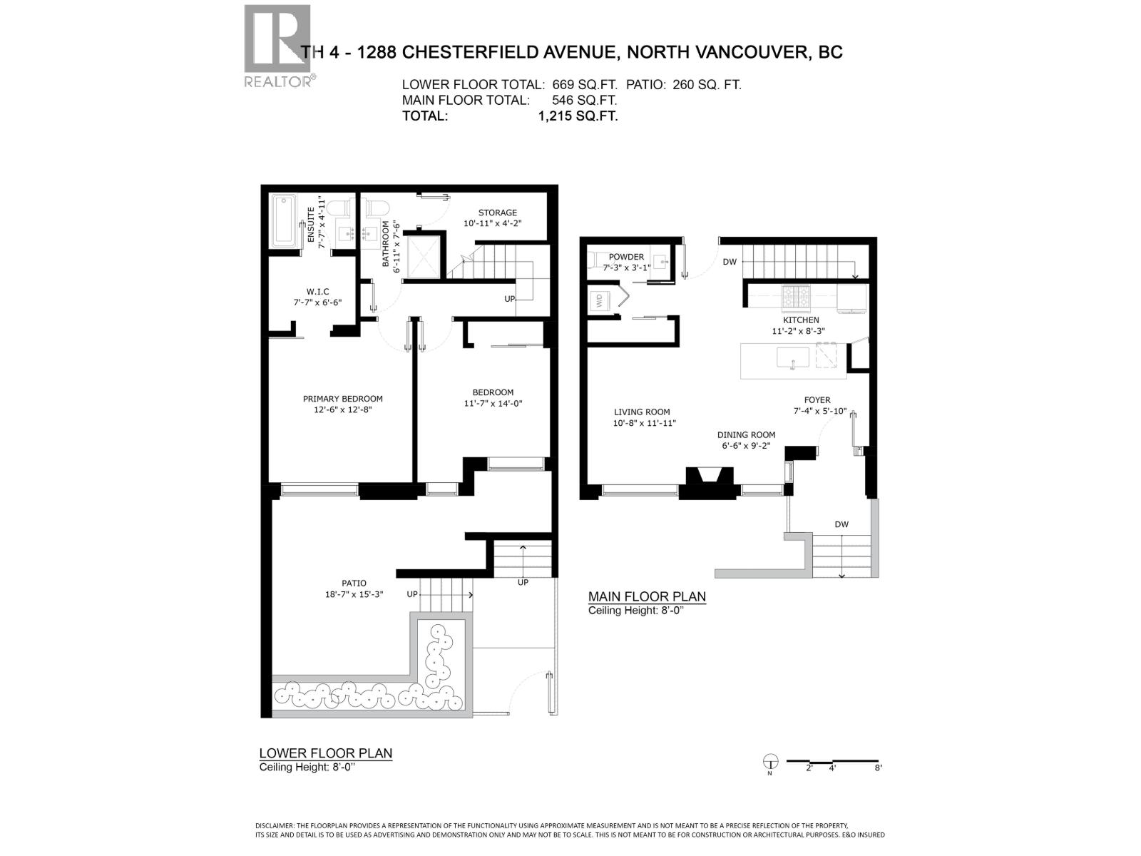 TH4 1288 CHESTERFIELD AVENUE, North Vancouver