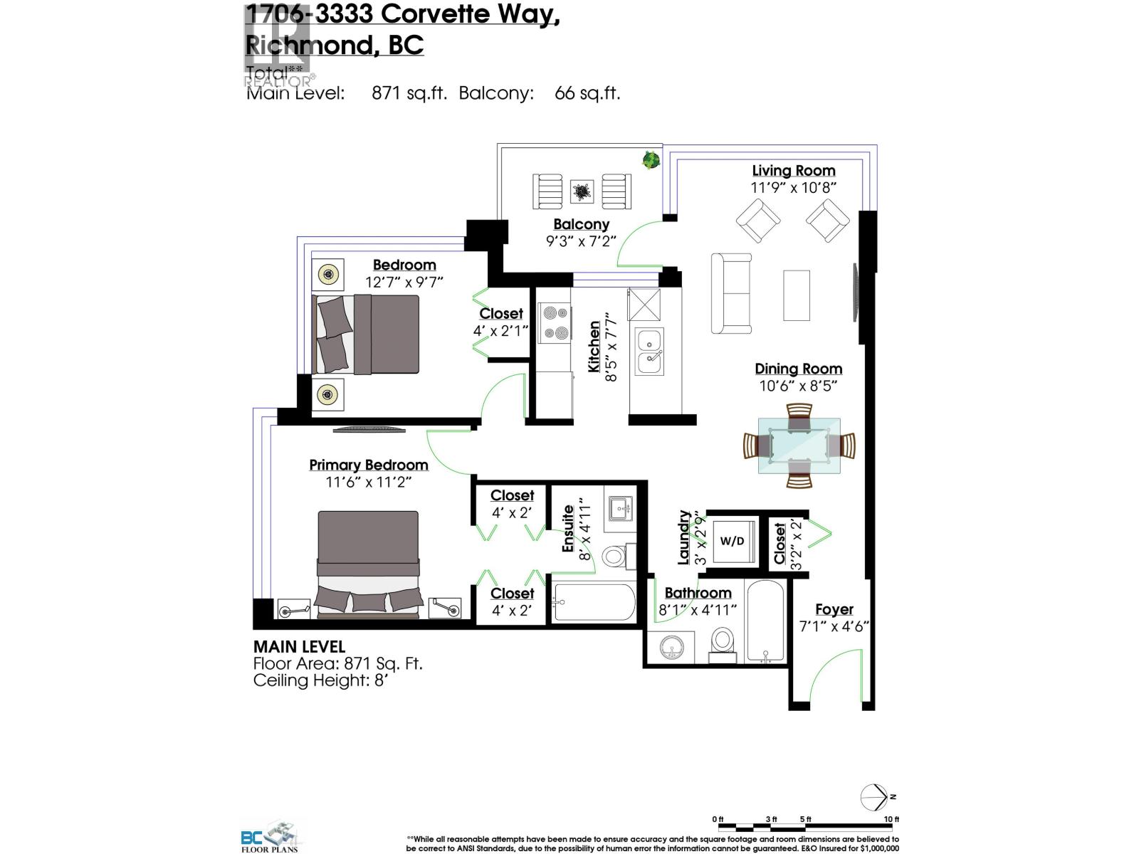 #1706-3333 CORVETTE Way, Richmond