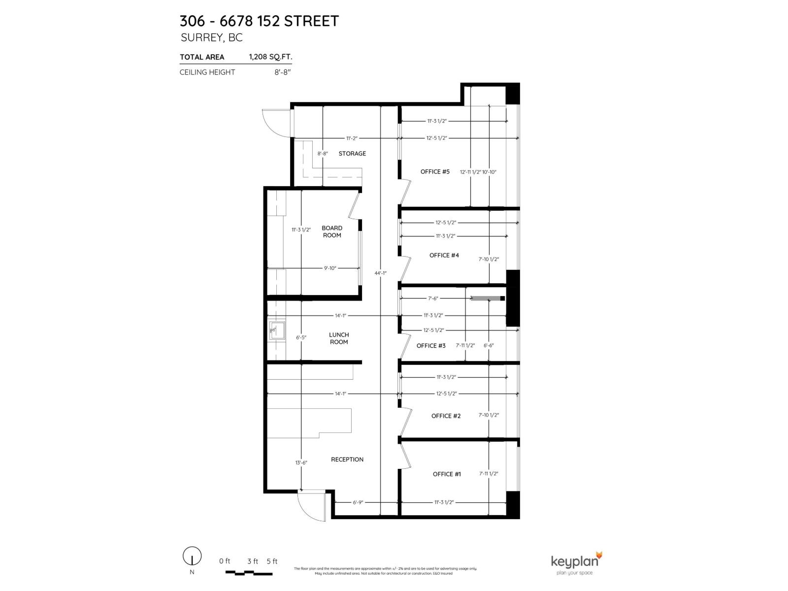 Office for Sale in Surrey – 305-306 6678 152 STREET, Surrey – MLS# C8075569 - Image 4