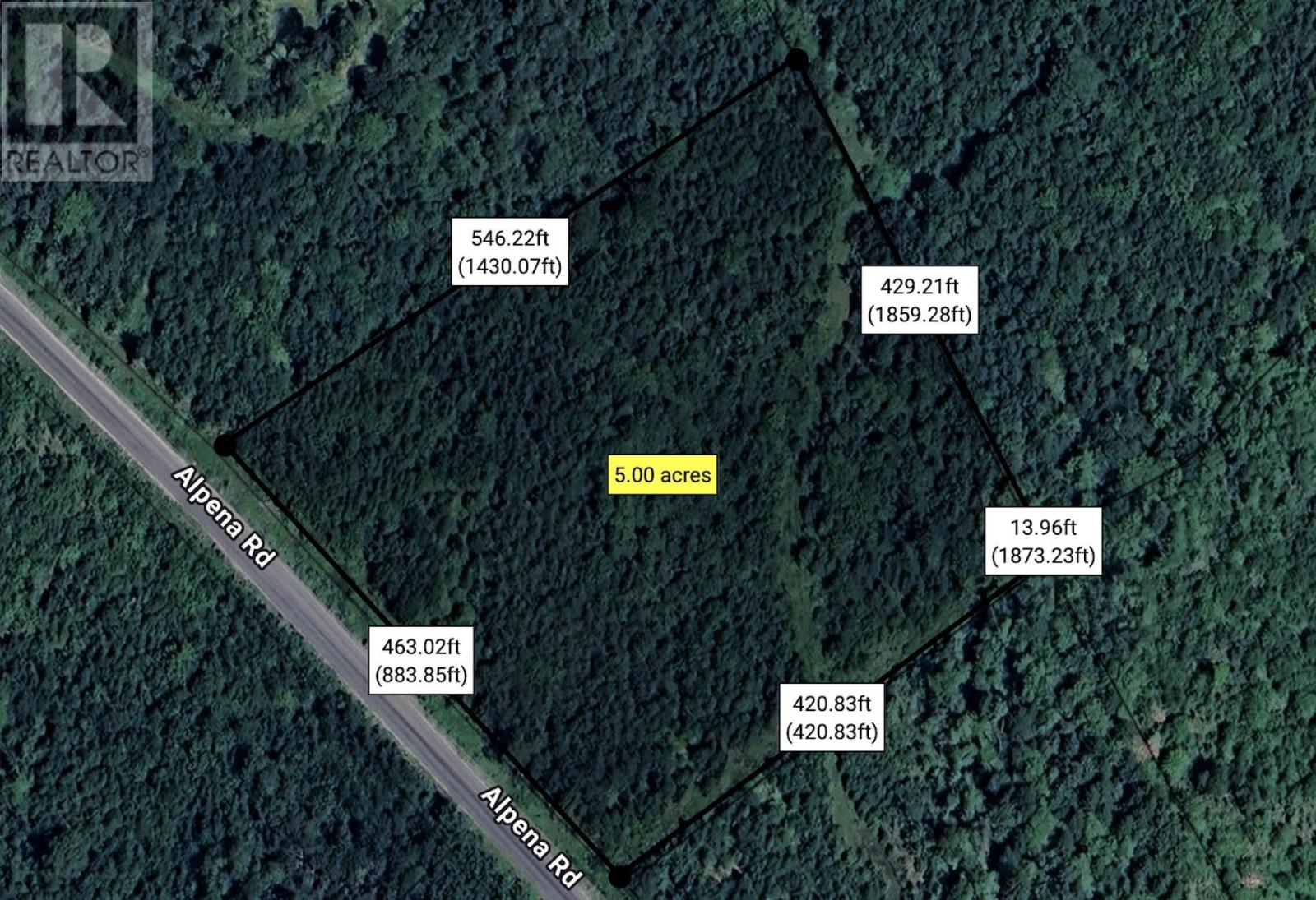 Property 15 of 15 of Lot Alpena Road