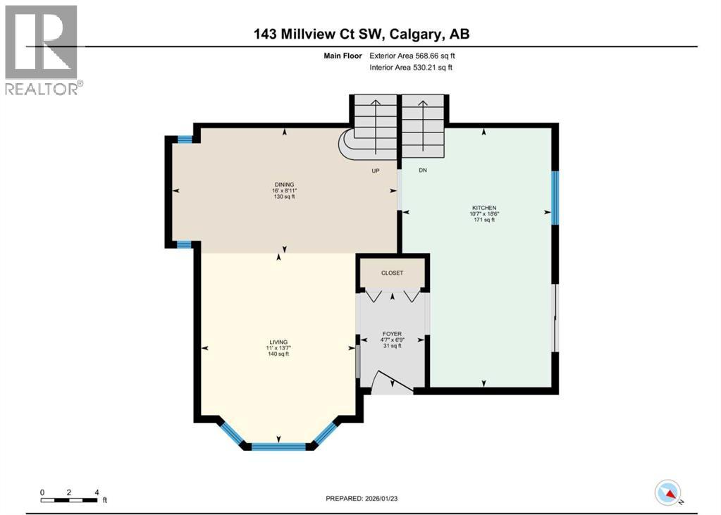 Single Family House 4 Level for Sale in  Millview Court SW Millrise Calgary 