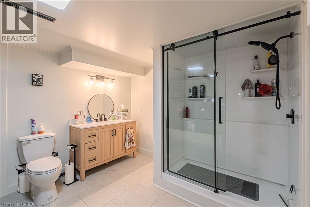Lower level Bathroom/Laundry Room