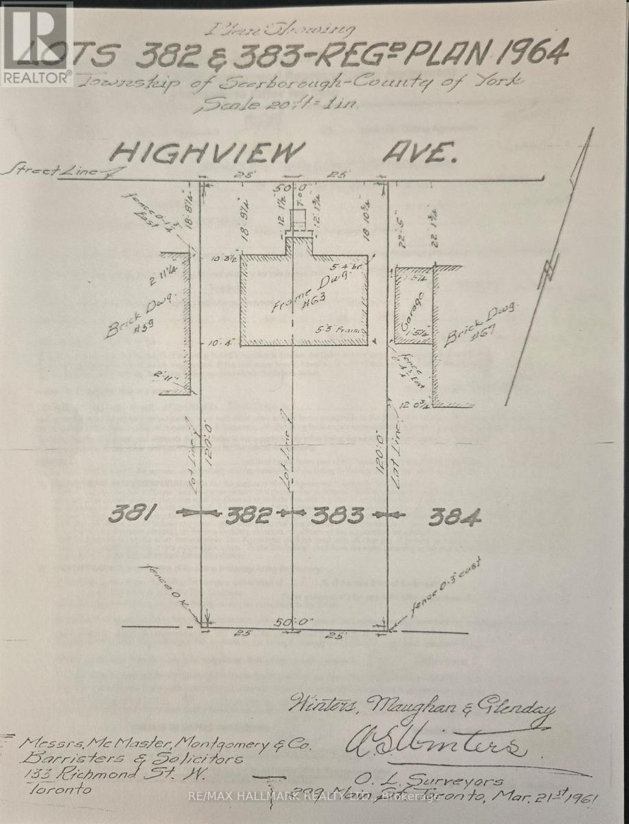63 HIGHVIEW AVENUE - Photo 2 of 13, Toronto (Birchcliffe-Cliffside), Ontario
