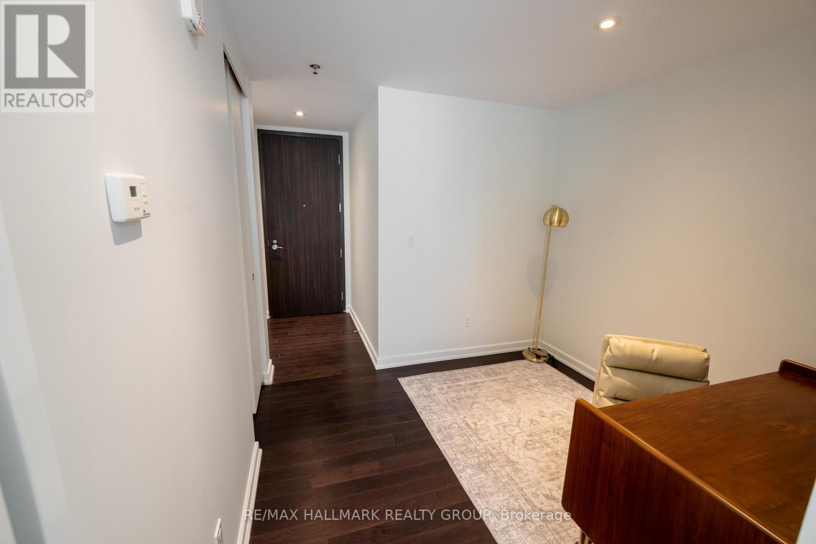 Full Sized Study and Front Entrance