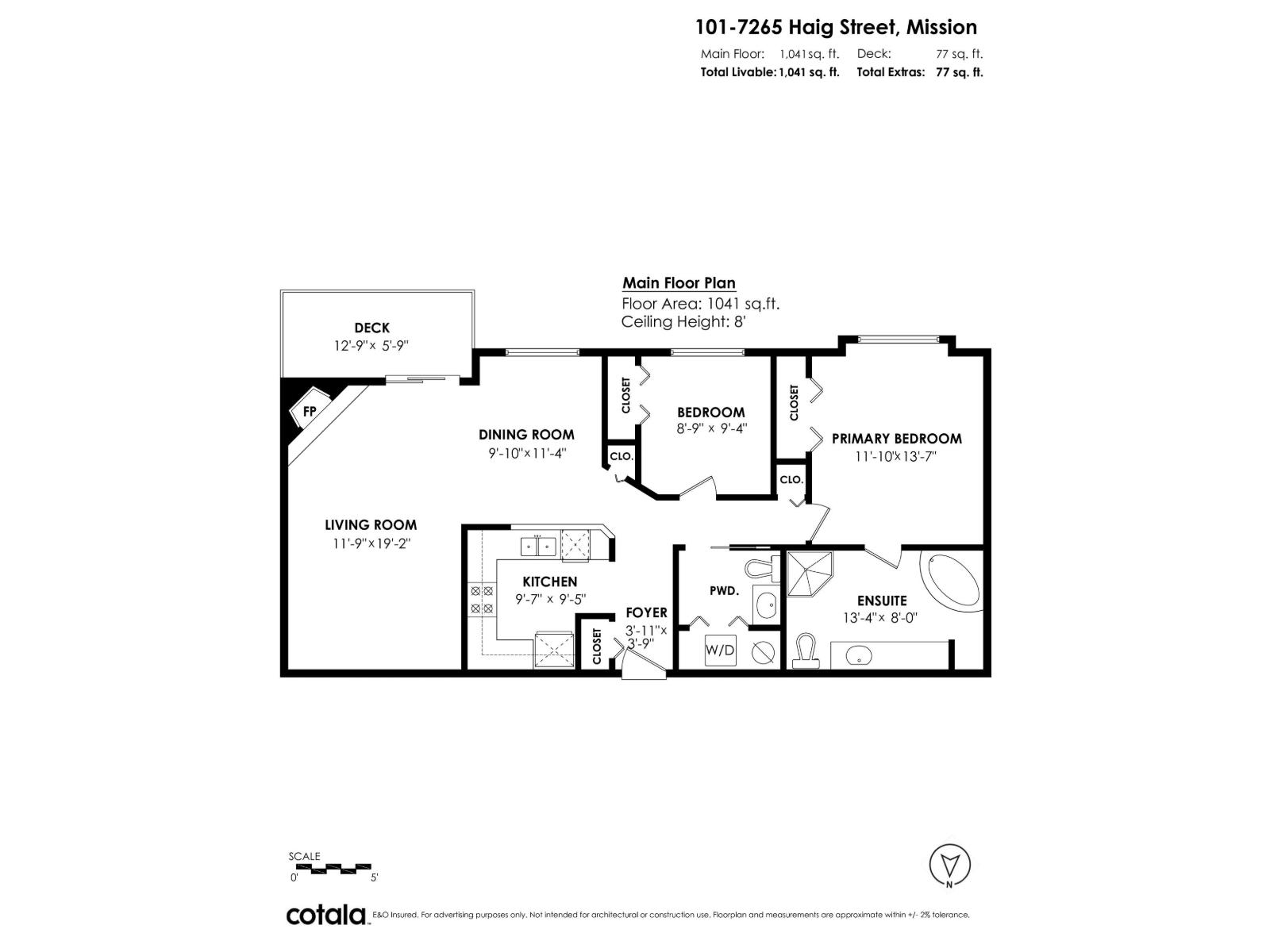 101 7265 HAIG STREET, Mission