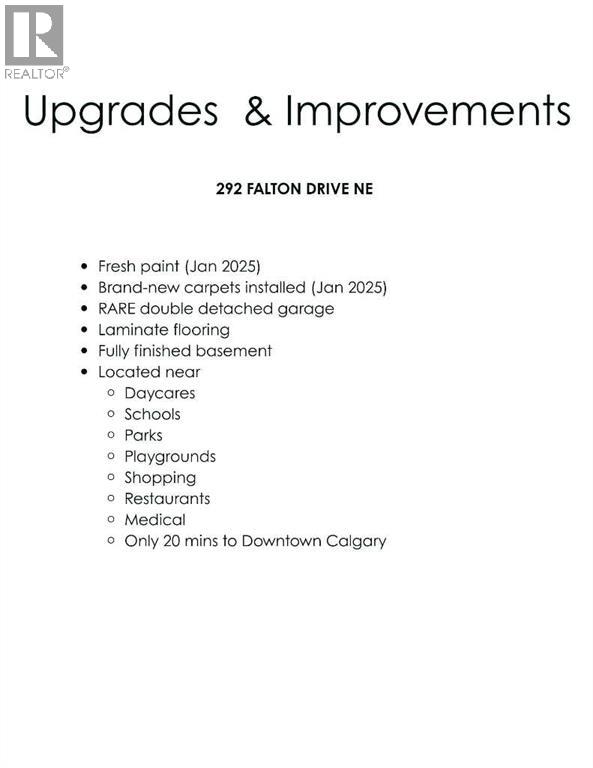 Single Family House for Sale in  Falton Drive NE Falconridge Calgary 