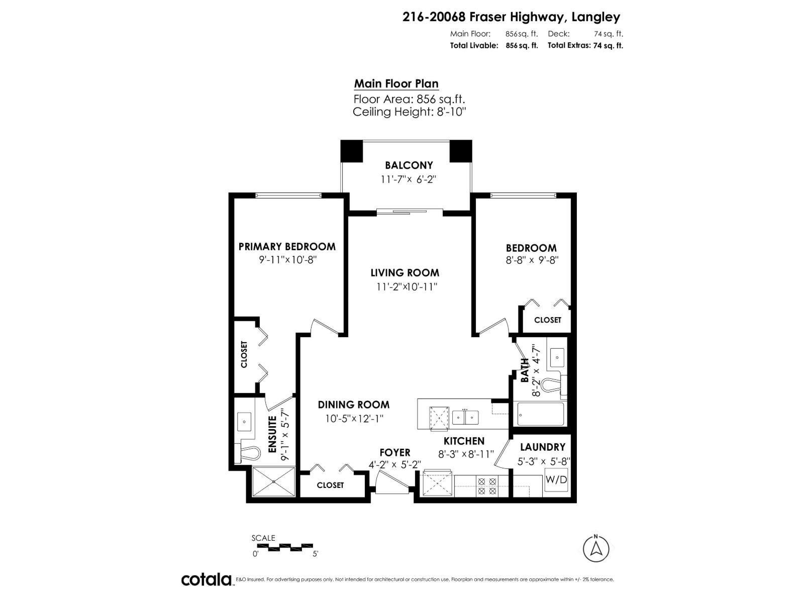 216 20068 FRASER HIGHWAY, Langley