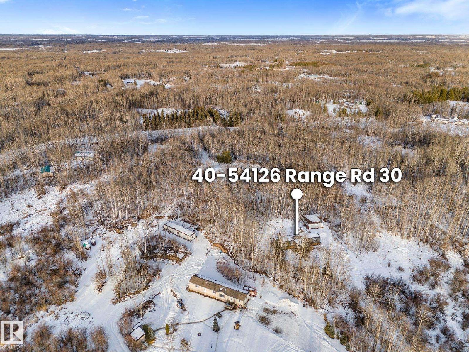 
          40 54126 RGE ROAD 30
            <br/>
            <span>Rural Lac Ste. Anne County</span>
            , 
            <span>AB</span>
             <span>T0E1V0</span>
         - Photo 45