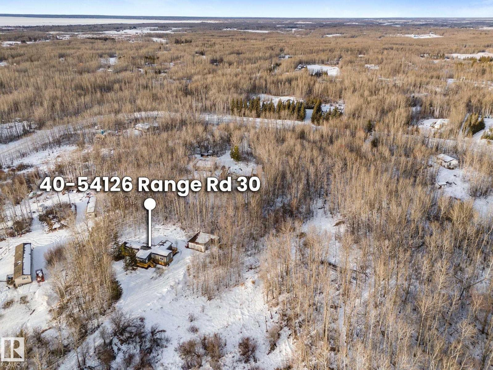 
          40 54126 RGE ROAD 30
            <br/>
            <span>Rural Lac Ste. Anne County</span>
            , 
            <span>AB</span>
             <span>T0E1V0</span>
         - Photo 46