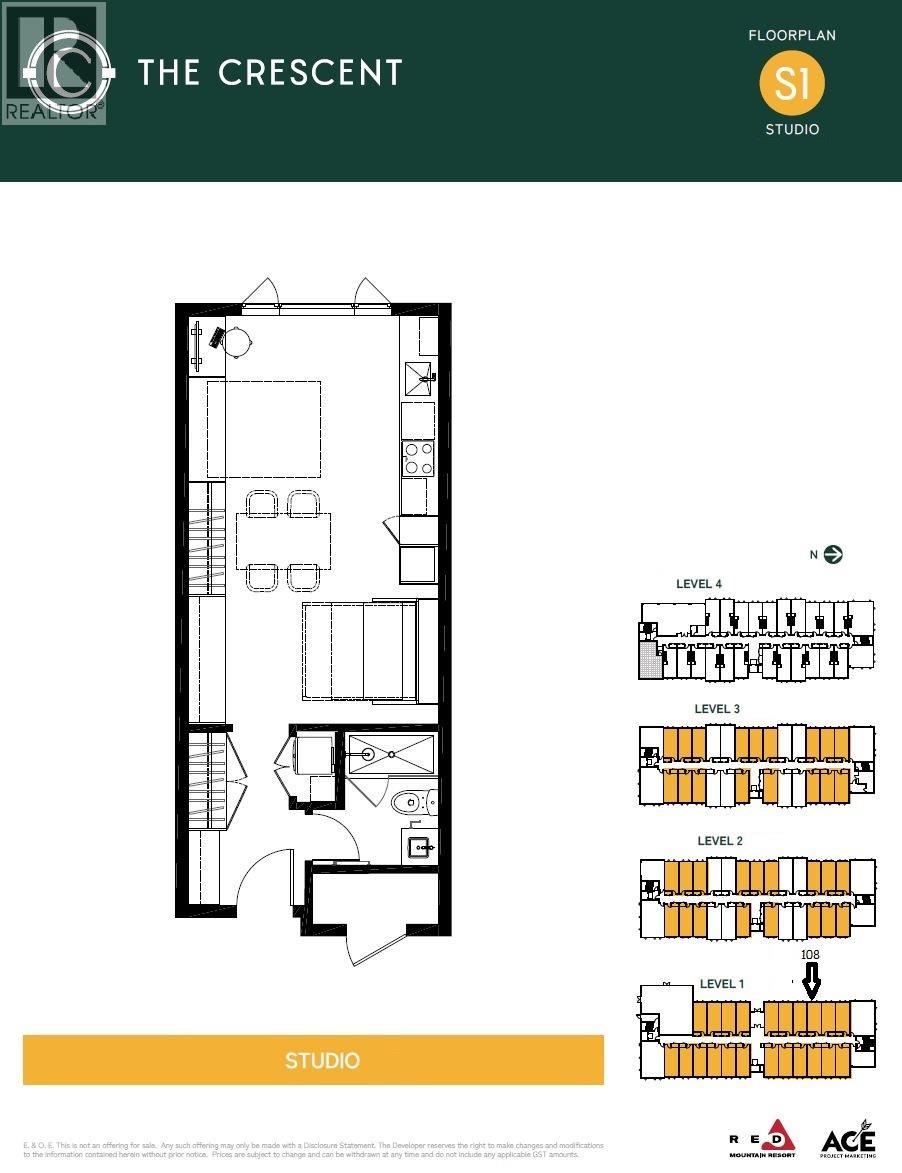 4280 Red Mountain Road Unit# 108, Rossland