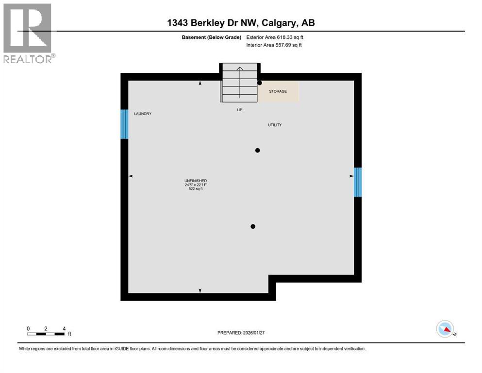 Single Family House 4 Level for Sale in  Berkley Drive NW Beddington Heights Calgary 