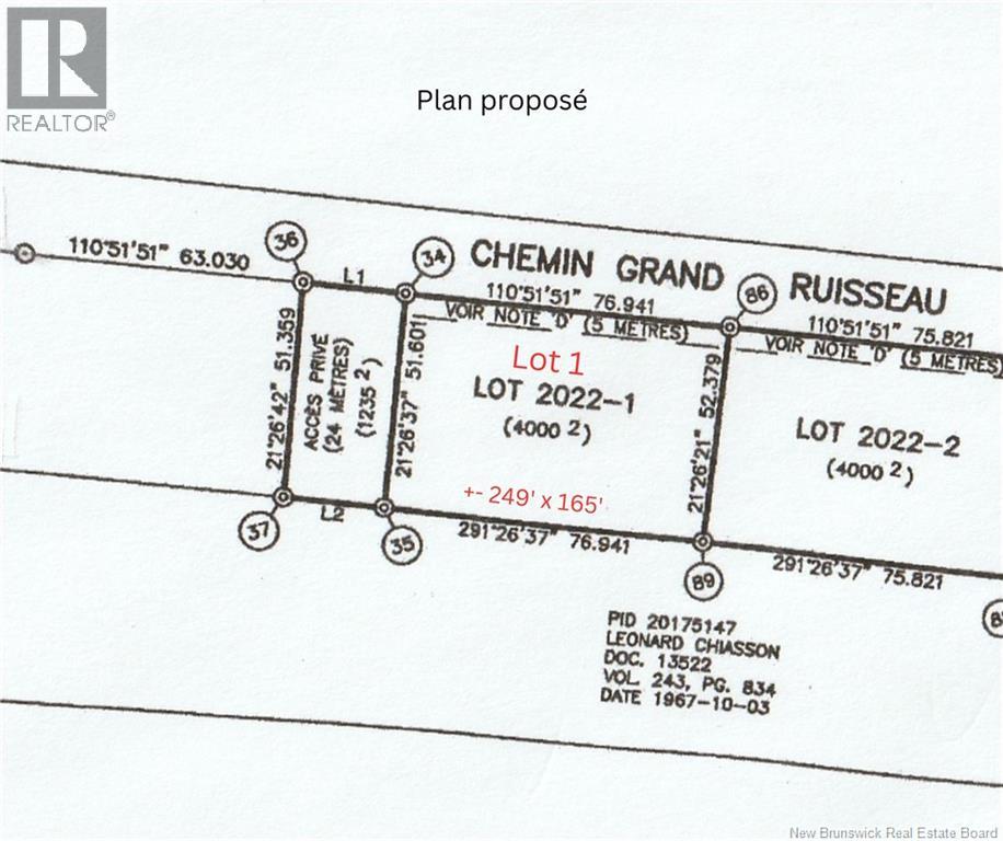 4,000 mc Chemin Grand Ruisseau