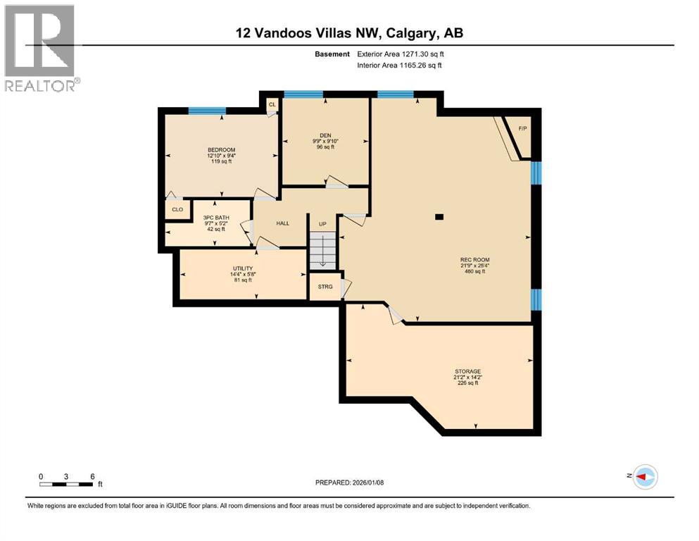 Single Family House for Sale in  Vandoos Villas NW Varsity Calgary 