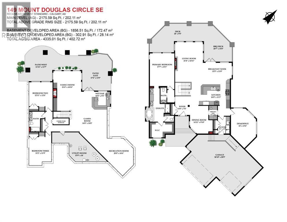 Single Family House Bungalow for Sale in  Mt Douglas Circle SE McKenzie Lake Calgary 