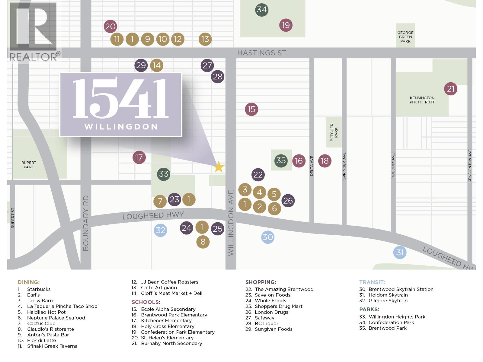 4 1541 WILLINGDON AVENUE, Burnaby