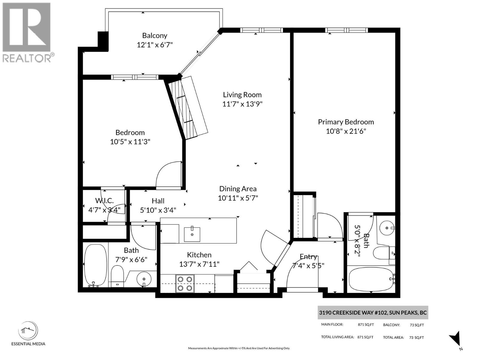 3190 Creekside Way Unit# 102, Sun Peaks