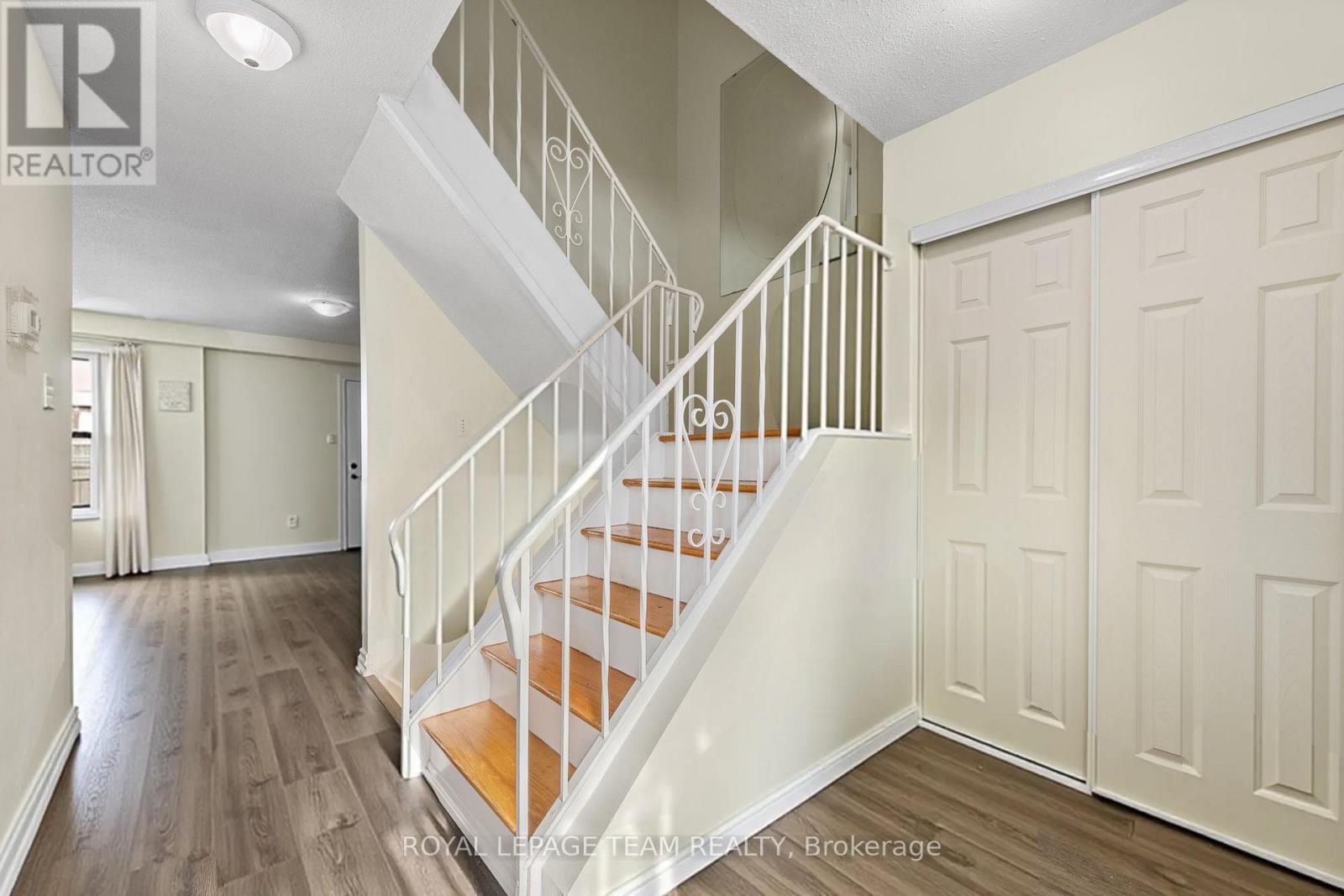 Virtually Enhanced looking into Living/Dining Room