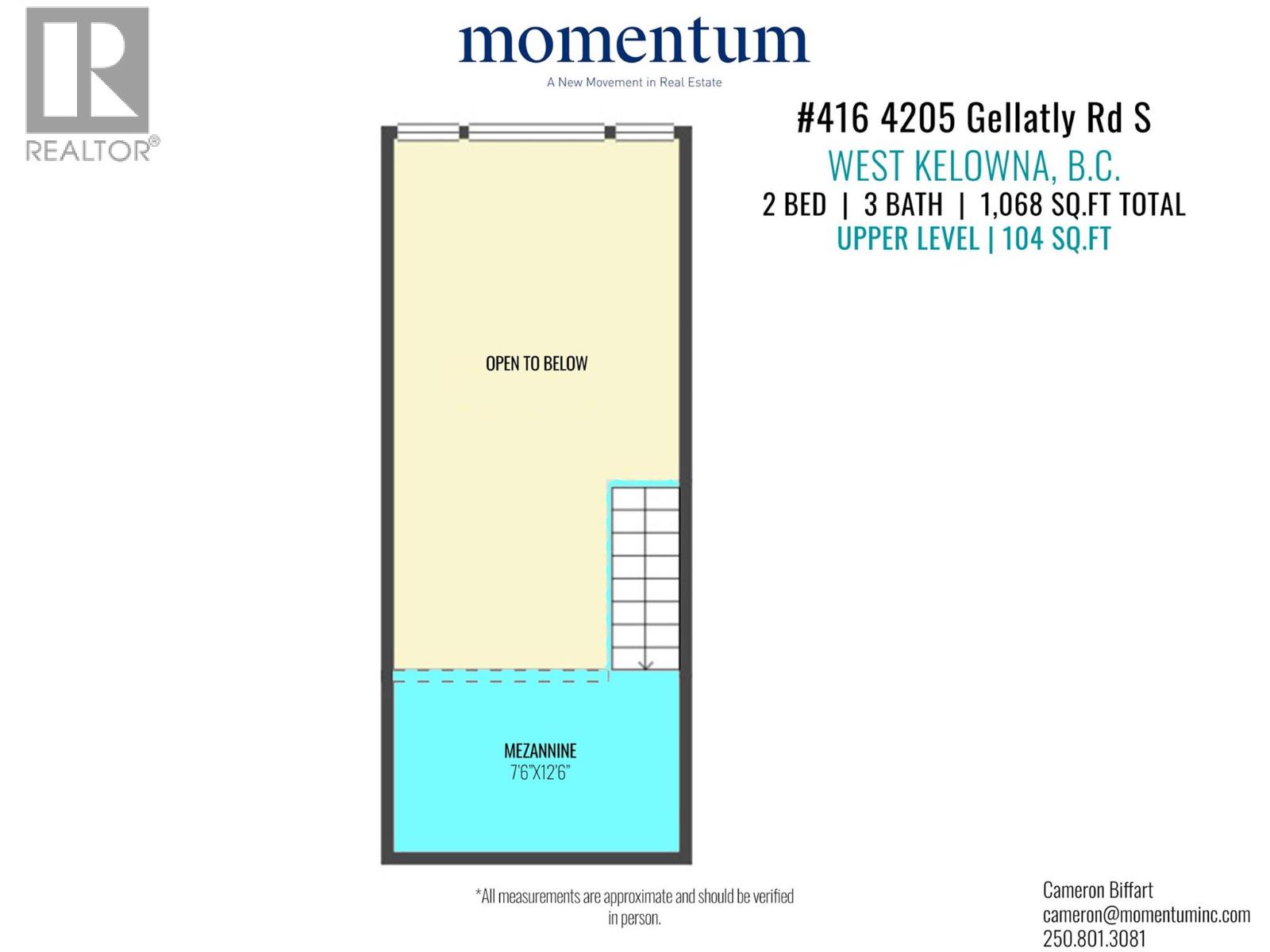 416 4205 Gellatly Road, West Kelowna