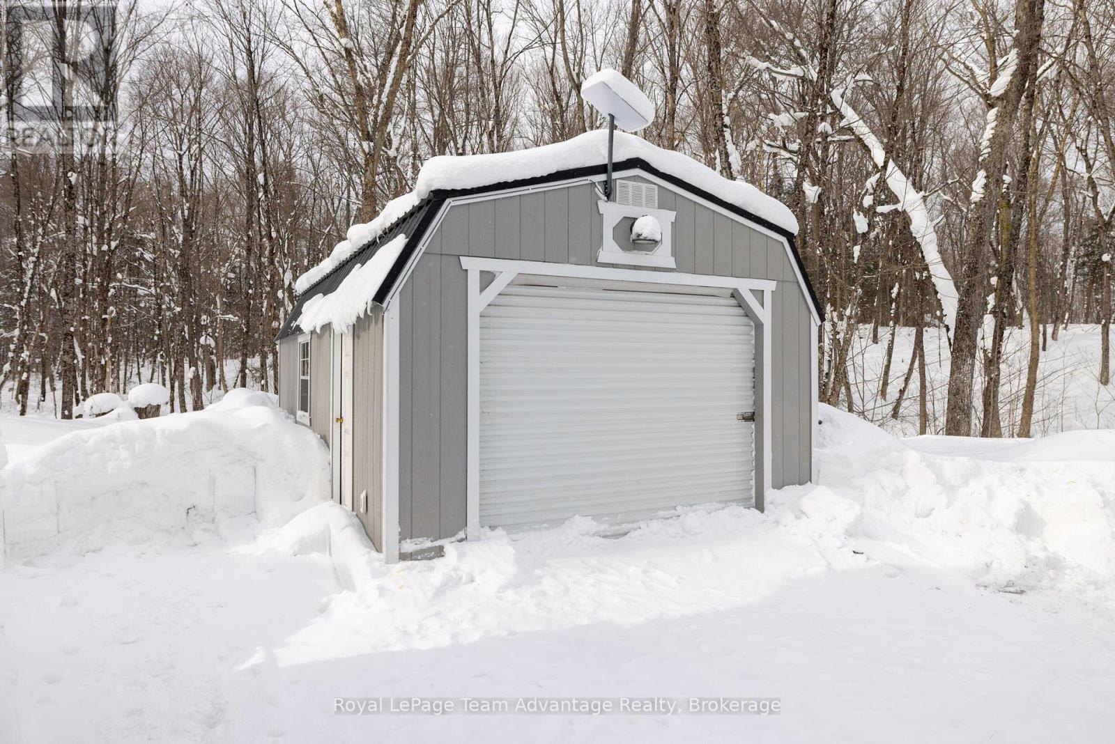 Additional powered shed with loft storage