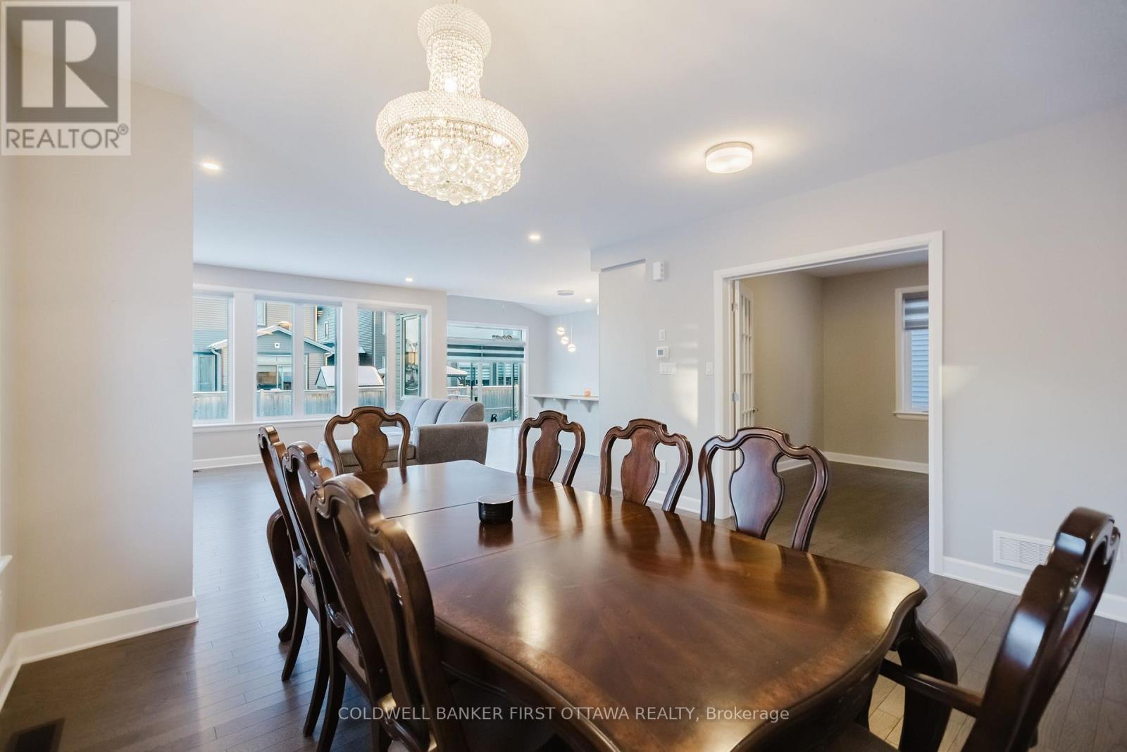 Dining Room + Living Room