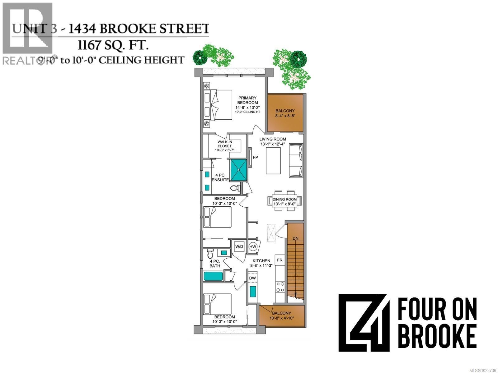 3 1434 Brooke St, Victoria