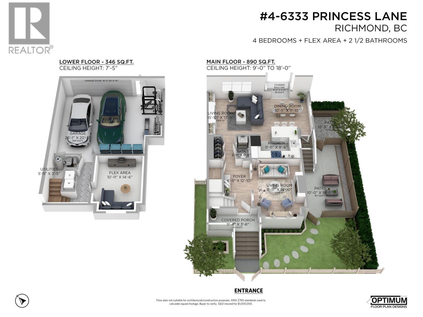 4 6333 PRINCESS LANE, Richmond
