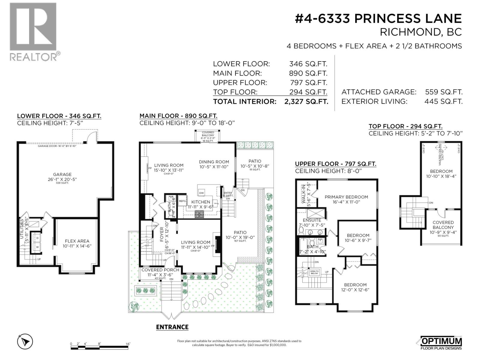 4 6333 PRINCESS LANE, Richmond