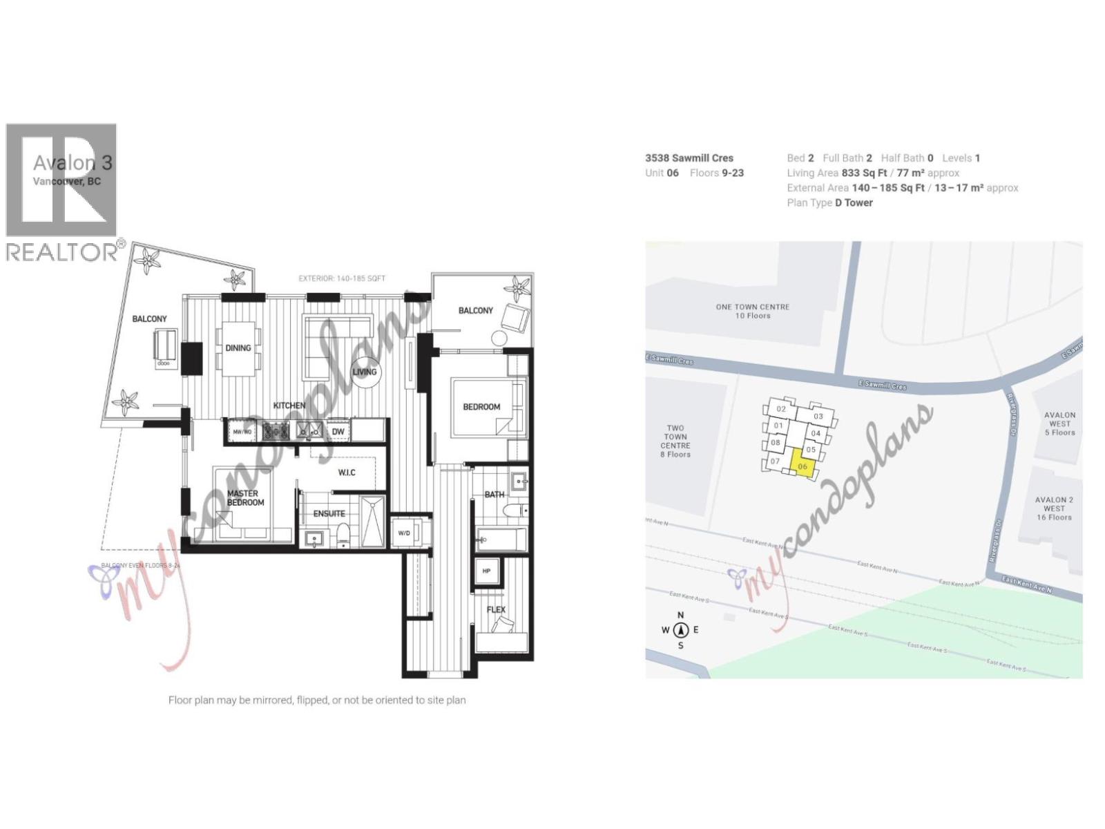 2306 3538 SAWMILL Crescent - photo 2