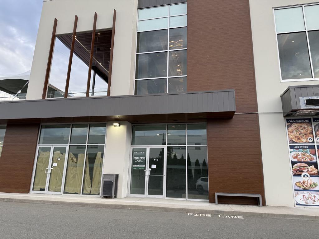 Retail for Rent in Abbotsford – 119 1779 CLEARBROOK ROAD, Abbotsford