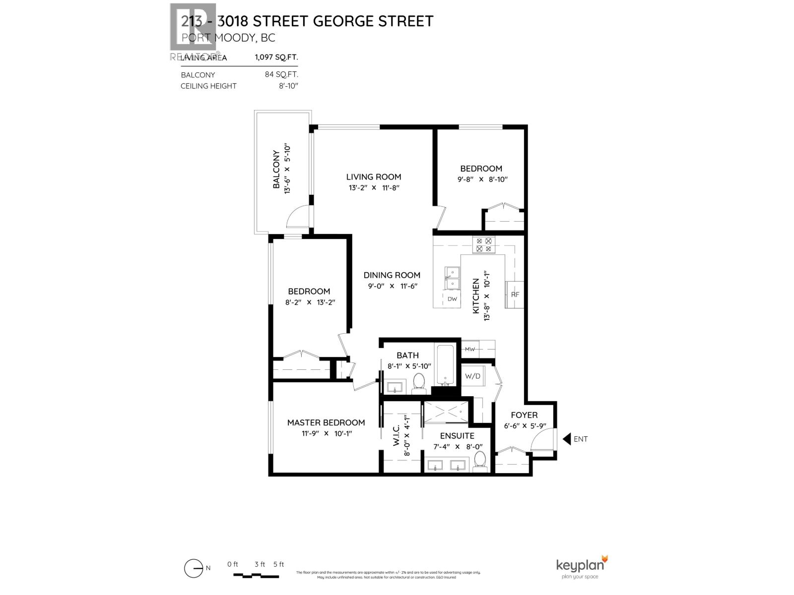 213 3018 ST GEORGE STREET, Port Moody