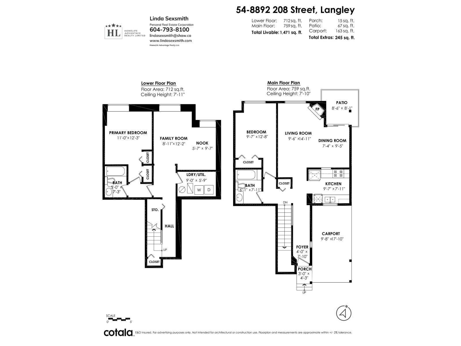 54 8892 208 STREET, Langley