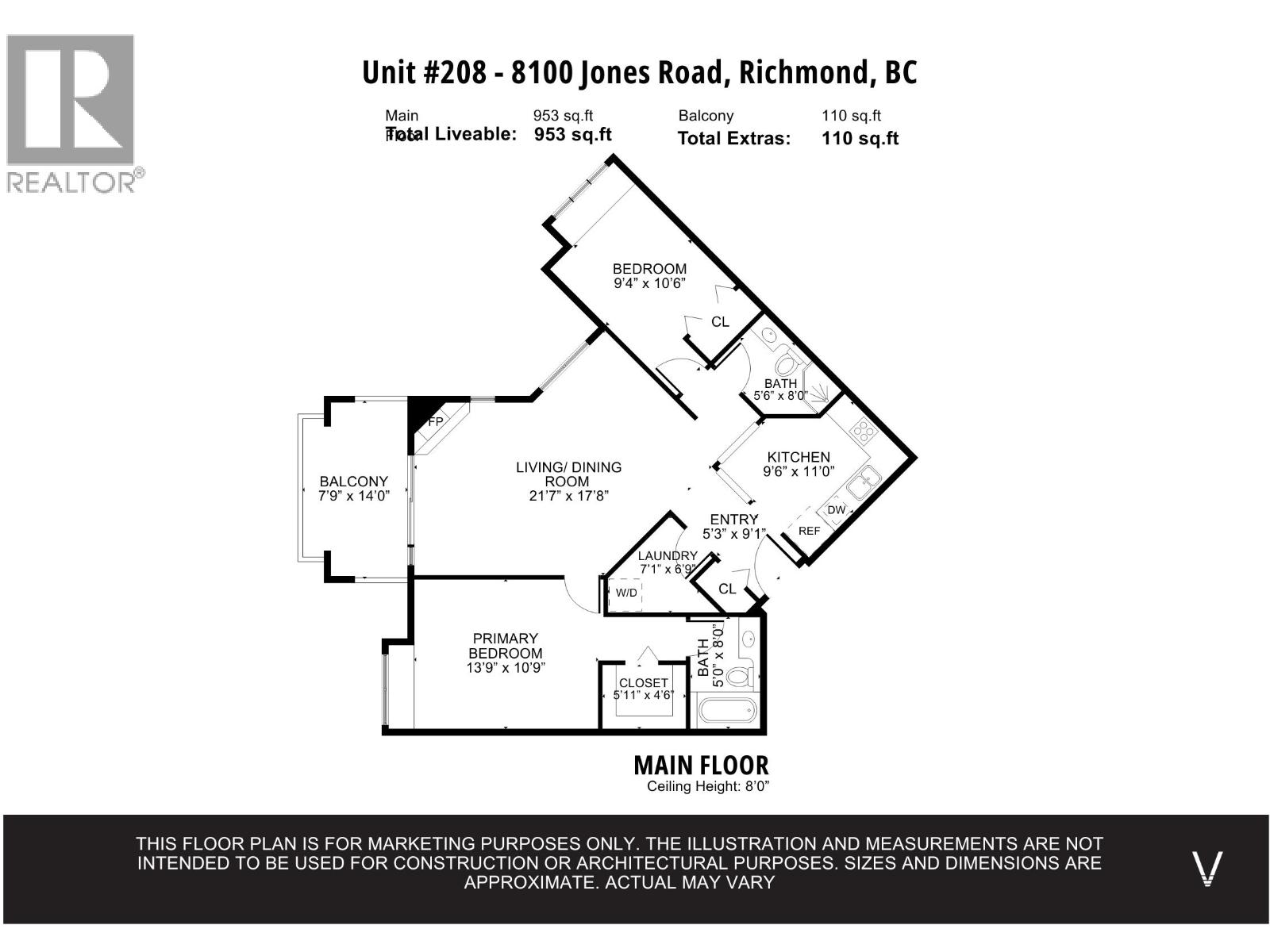 208 8100 JONES ROAD, Richmond