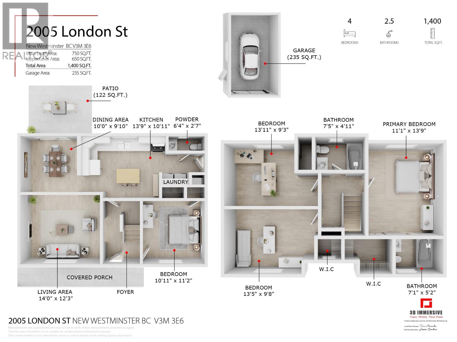 2005 LONDON STREET, New Westminster