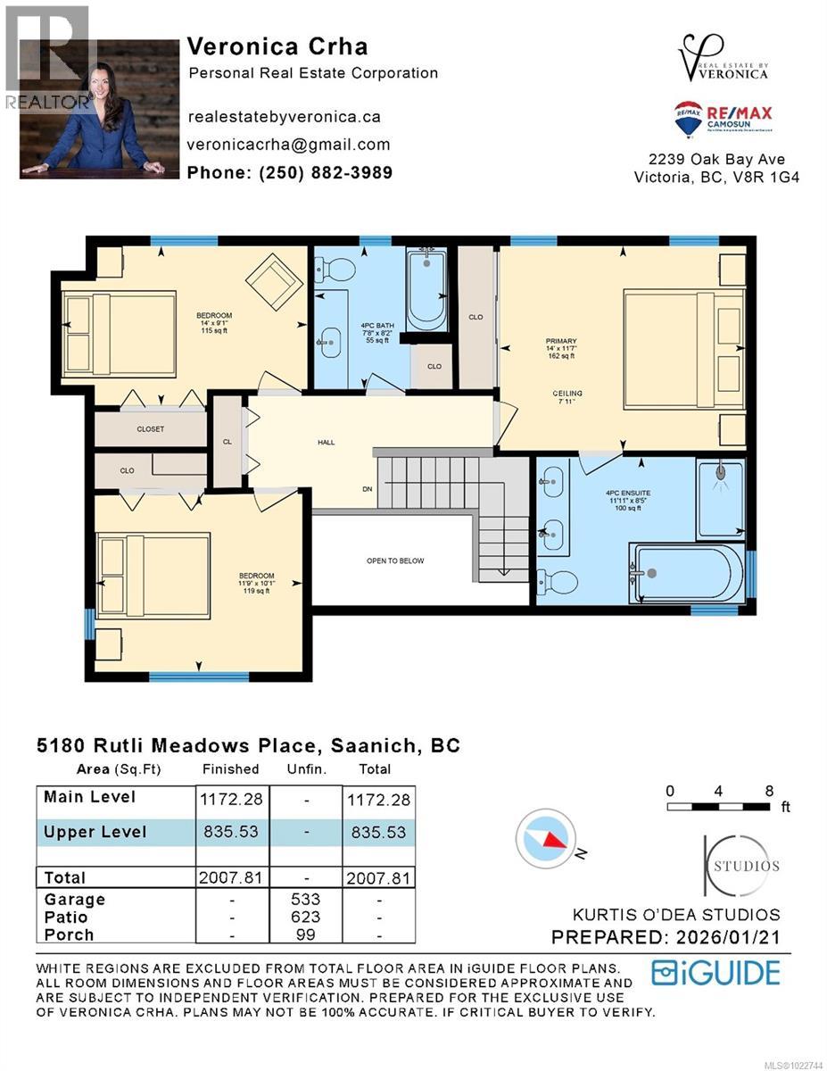  5180 Rutli Meadows Place, Saanich