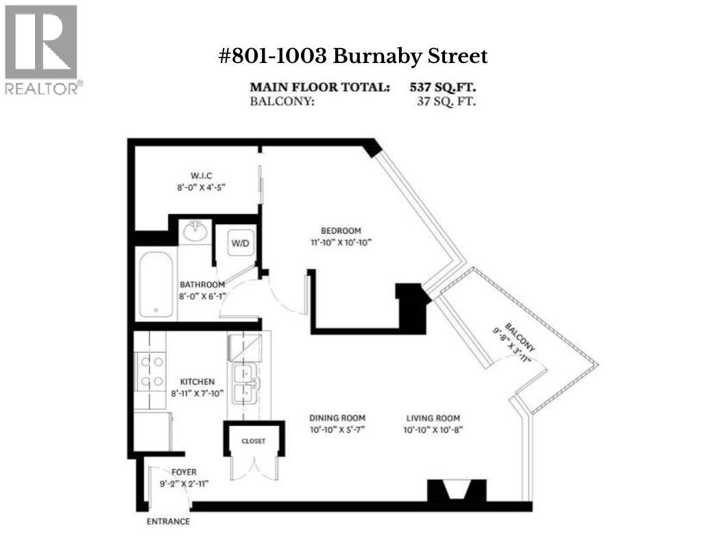 801 1003 BURNABY STREET, Vancouver