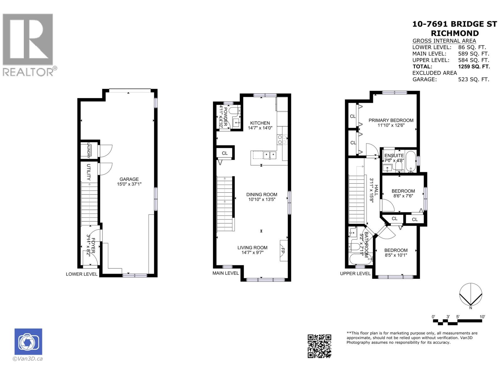 10 7691 BRIDGE STREET, Richmond