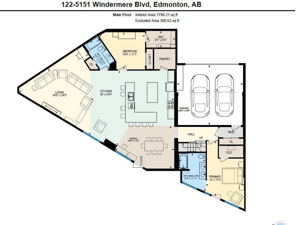 #122 5151 Windermere BV SW - Photo 3 of 63, Edmonton, Alberta